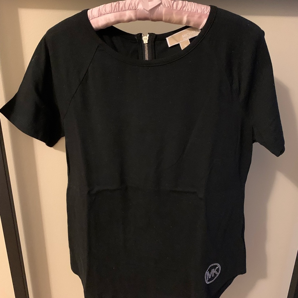 Michael Kors Zip Up Back Shirt